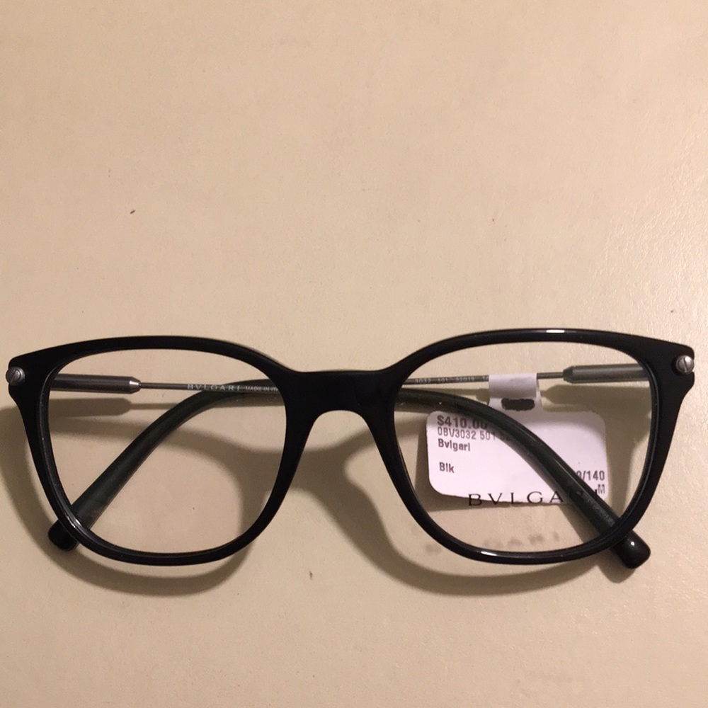 100% authentic Bulgari prescription glasses